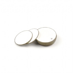 Piezo disc for ultrasonic flow meter