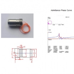 1.0Mhz Ultrasonic flow transducer: for Liquid, Petroleum